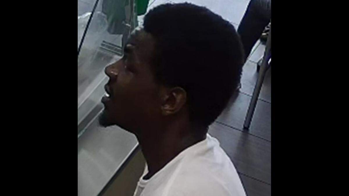 Fort Worth police asked for help to identify this man who is accused of robbing a Subway on Camp Bowie Boulevard on Aug. 31, 2022, and assaulting an employee.