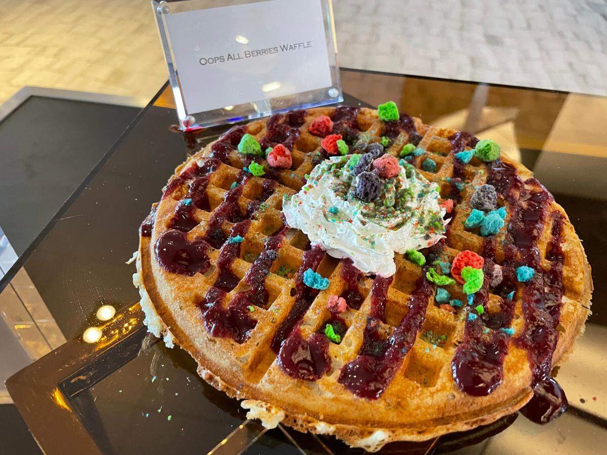 Oops! All Berries waffle available at Dallas Cowboys home games this season.