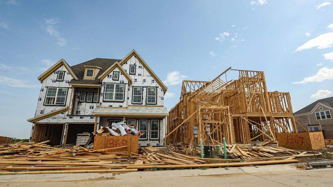 Development booms on outskirts of Dallas-Fort Worth as sprawl swallows small towns