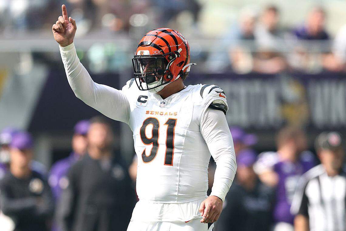 Bengals defensive end Trey Hendrickson could be a target of the Dallas Cowboys in free agency.