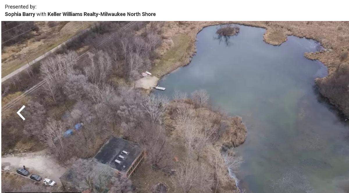 Backyard lake