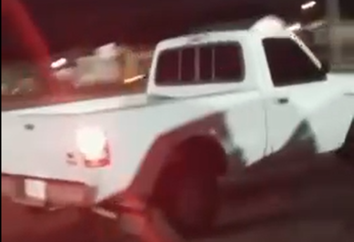 The suspect in a shooting death outside the El Duranguense Night Club in Fort Worth the morning of Sept. 11 fled the scene in this white Ford Ranger.