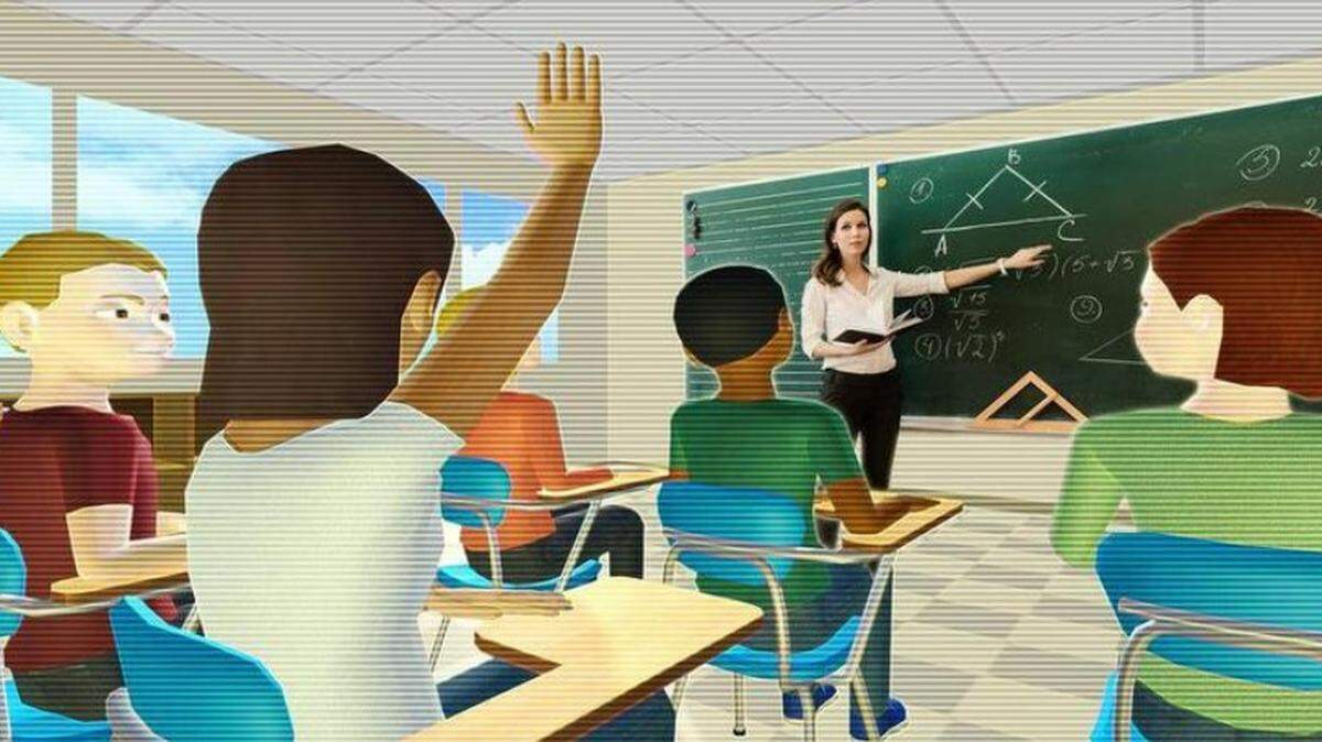First Class is a virtual reality classroom where student teachers can practice. A growing number of colleges of education are turning to simulation technology to help prepare teaching candidates.