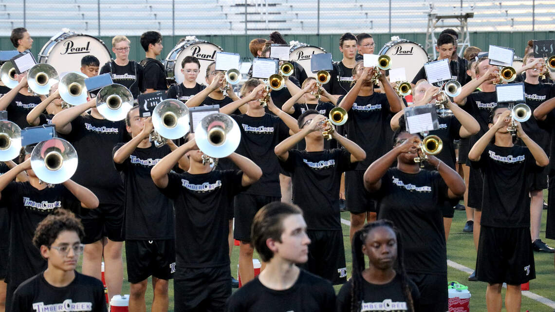 A North Texas marching band is the only one in the state playing in Rose Parade