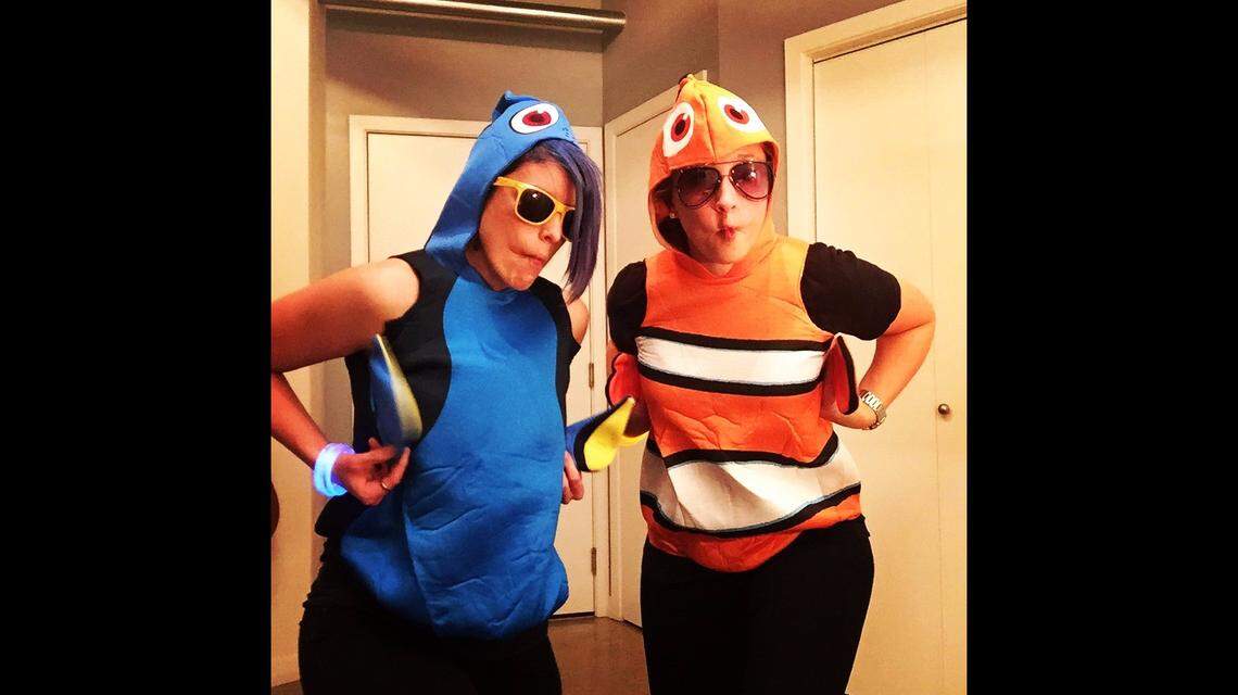 Mansfield art teacher Stacy Bailey was pulled from her classes at Charlotte Anderson Elementary when she showed this picture of herself and her girlfriend to her students.