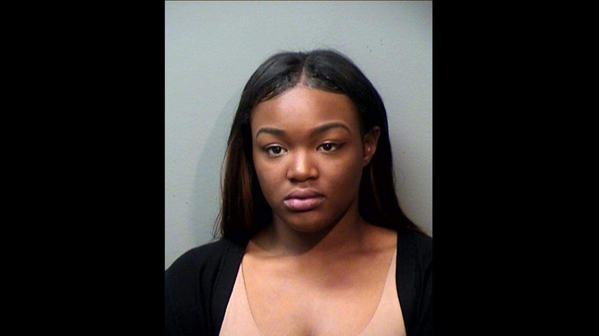 Keosha Phillips faces charges of aggravated assault with a deadly weapon, police say.