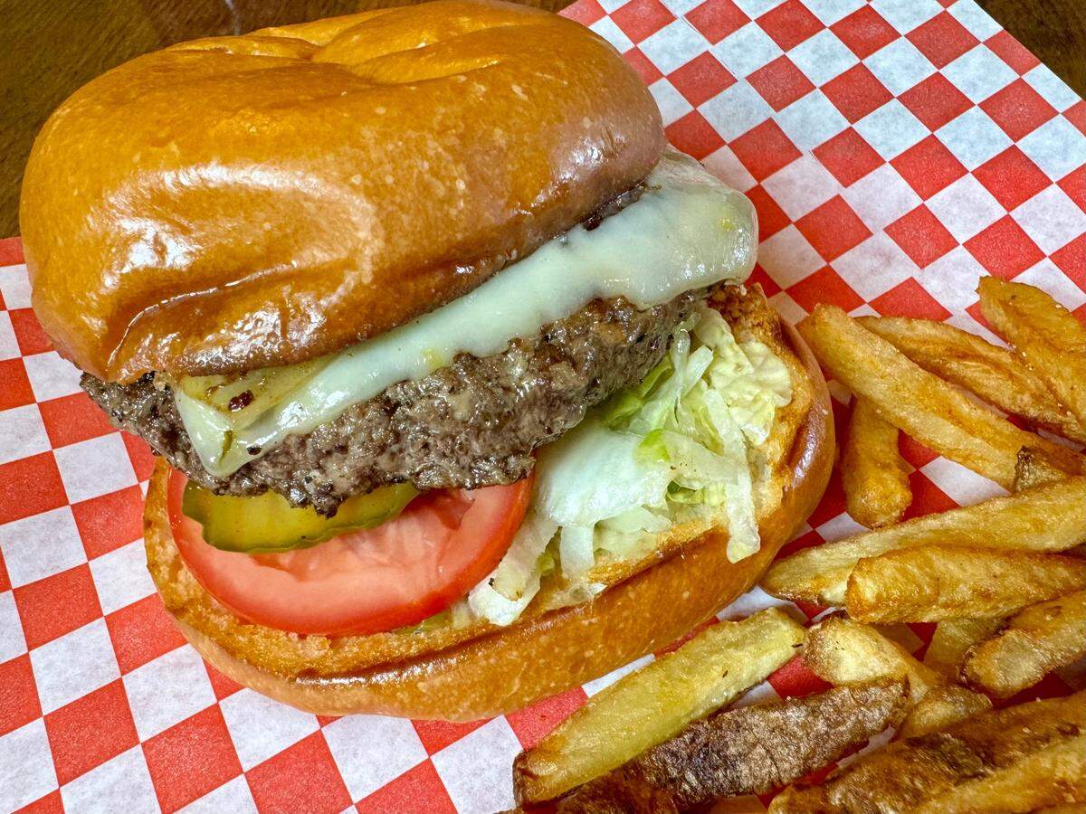 Rick’s Burgers in Rendon near Mansfield serves thick burgers in 20 varieties and fresh-cut fries,
