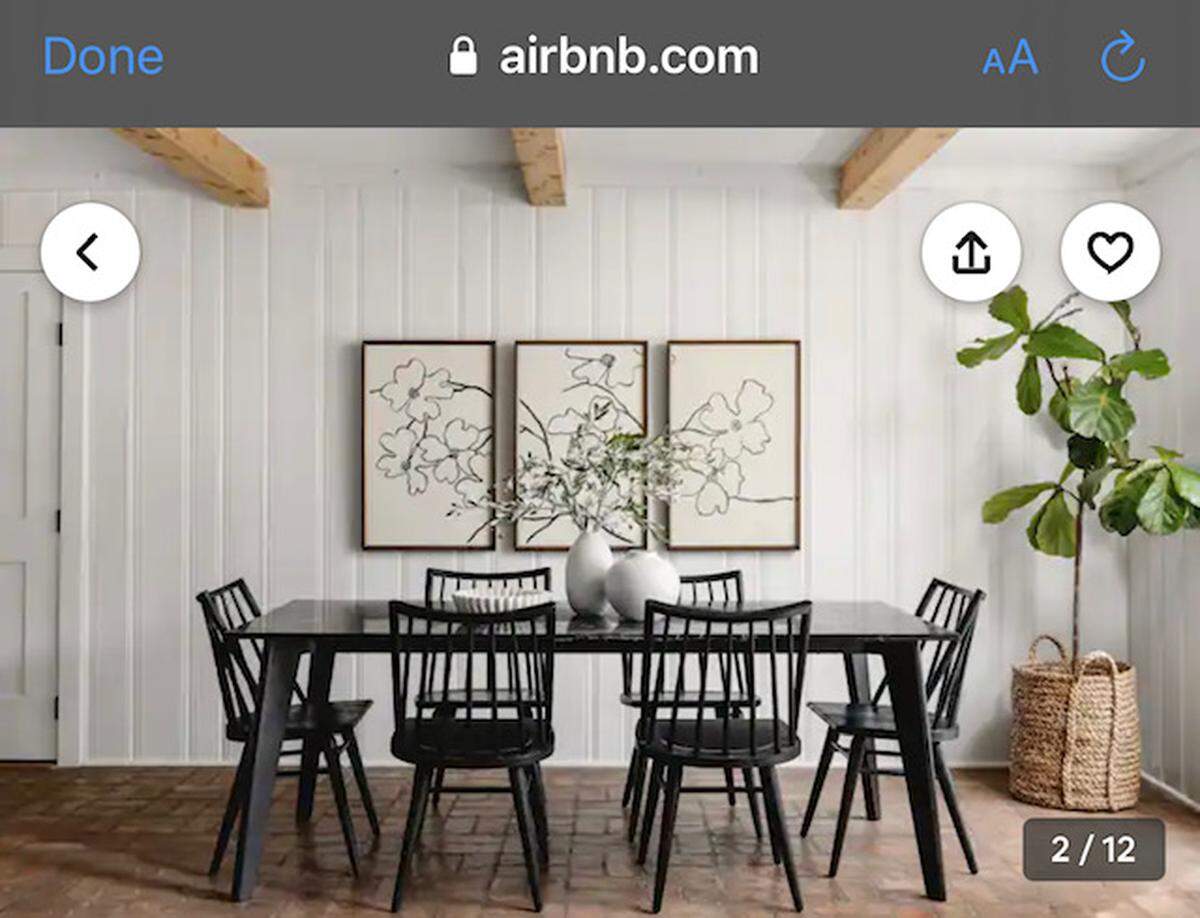 Dining area