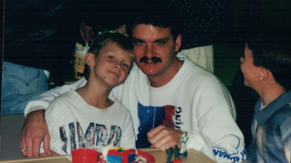 Jordan Hightower (left) poses for a photo with his father, Walter Hightower (right), in this old family photo. Walter said on Monday that he forgives the man who was convicted of killing of Jordan during a robbery at a south Arlington convenience store.