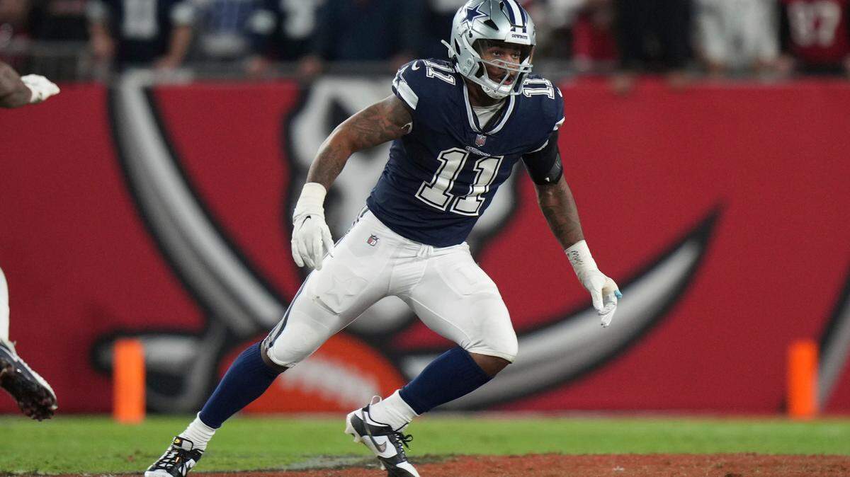 Dallas Cowboys linebacker Micah Parsons (11) hopes to set the tone for the defense with a big game against the 49ers.