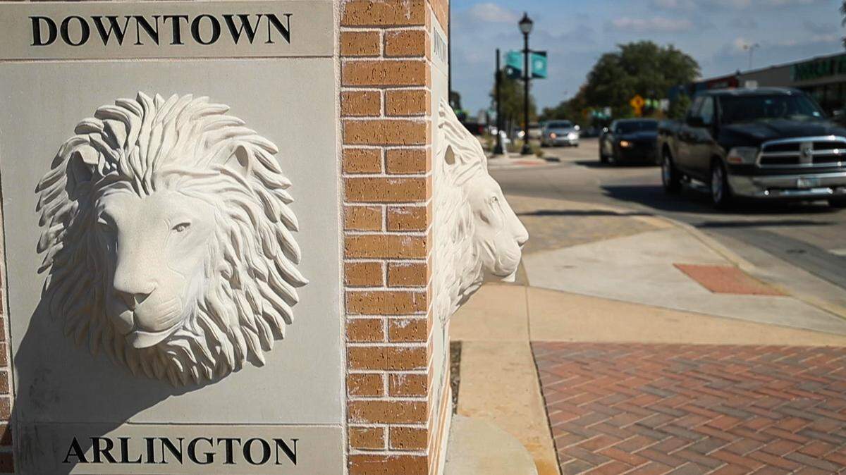 The city of Arlington celebrated the completion of the 7-mile rebuild project of Abram Street Friday, Oct. 9, 2020, in Arlington.