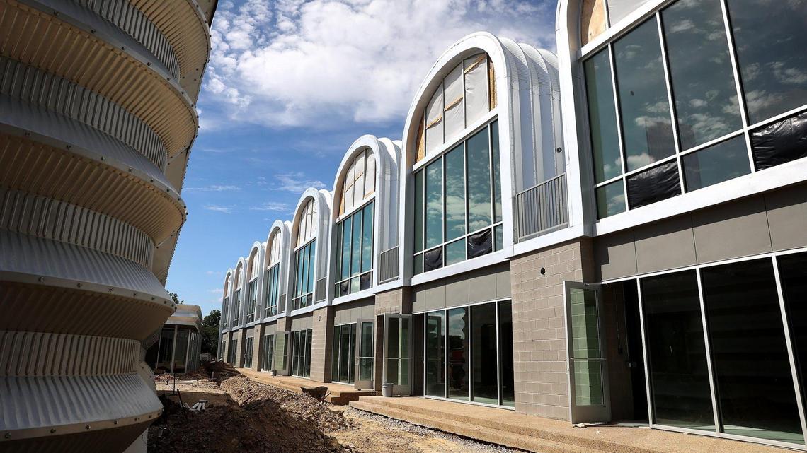 Construction continues on the PS1200 development near Magnolia Avenue in Fort Worth on Monday, August 29, 2022.
