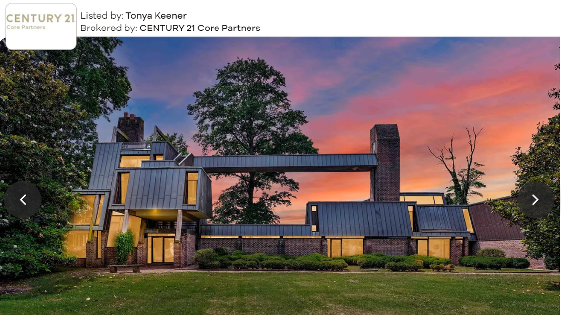 Exterior of the home