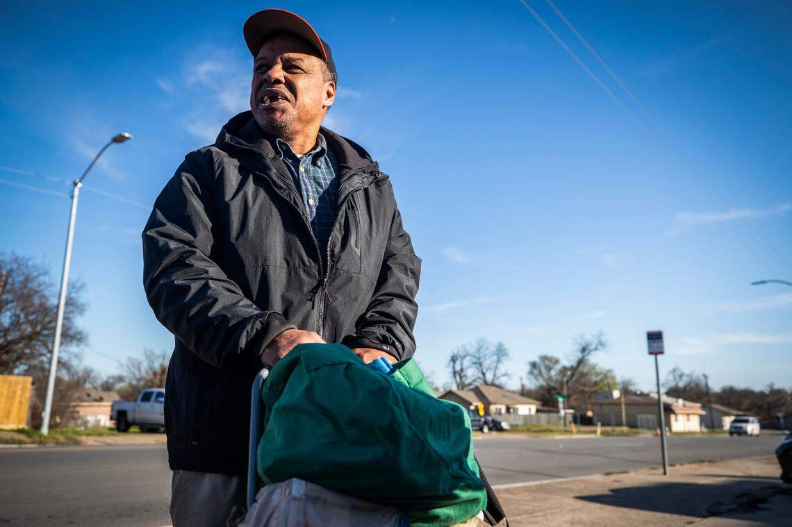 Willie Brown takes several buses to make his way home after grocery shopping. He’s always on the lookout for a deal and knows exactly which bus route to take to get to Walmart, Kroger or Tom Thumb depending on the sales. A grocery store in his neighborhood would mean an easier time shopping for healthy foods.