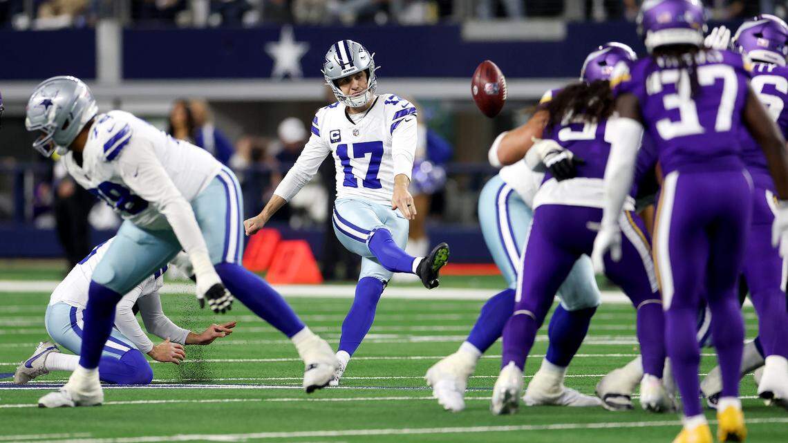 Cowboys kicker Brandon Aubrey can now no longer negotiate with other teams