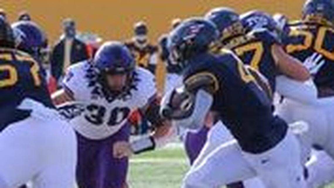 TCU linebacker Garret Wallow (30) is excited to play a program such as La Tech from his home state.