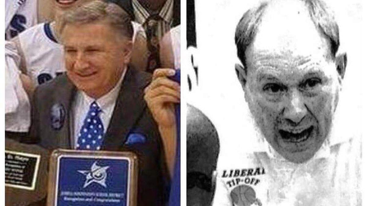 Longtime Skyline coach JD Mayo, left, and 2-time state champion Robert Hale are being inducted into the TABC hall of fame, Saturday, May 18, 2019 in San Antonio.