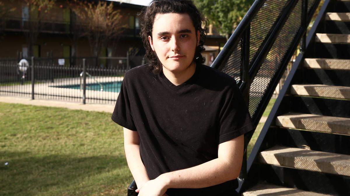 DJ Mercier, a tenant at the Dakota Place apartments in Hurst, said he is worried about where he will go if the apartments are demolished.