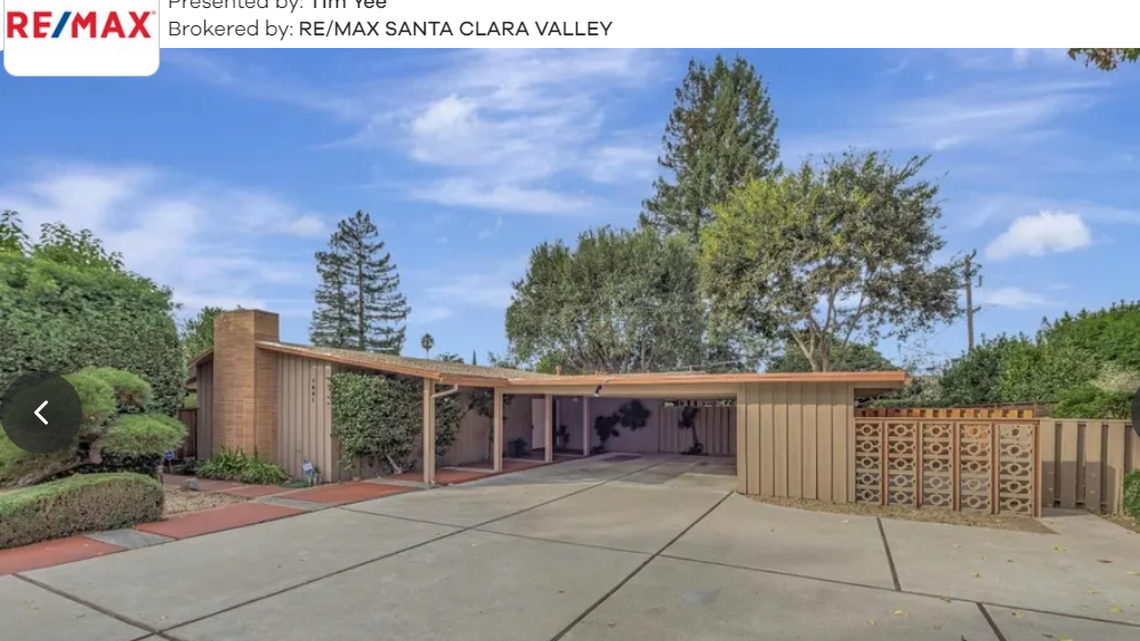 Exterior of the house