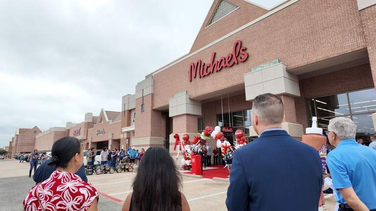 See inside the remodeled Irving Michaels store, with party bar and fabrics