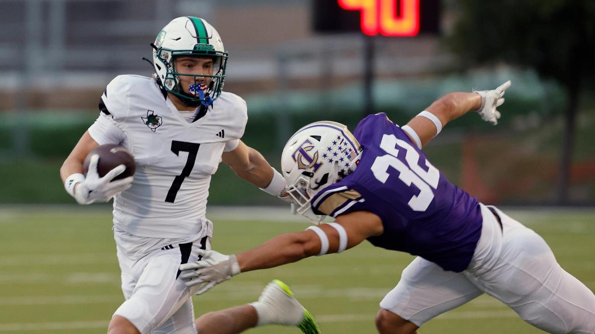 Southlake Carroll wide receiver Jacob Jordan is a nominee for week four Fort Worth-area player of the week.