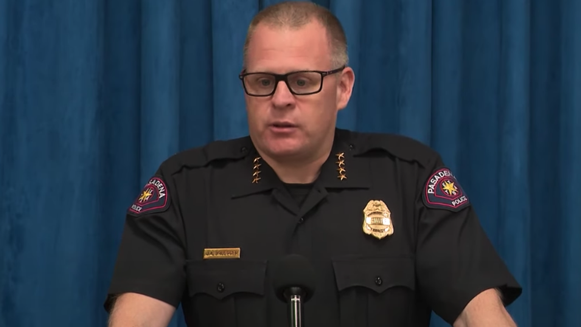 Pasadena Police Chief Josh Bruegger said an 11-year-old girl was discovered dead under her bed in Texas.