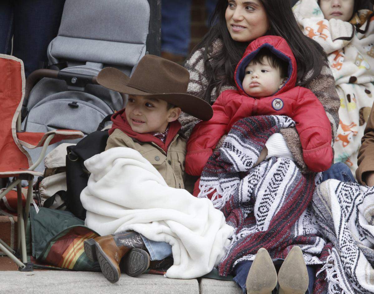 The All-Western Parade takes over the streets in downtown Fort Worth on Saturday, Jan. 17, 2026. 