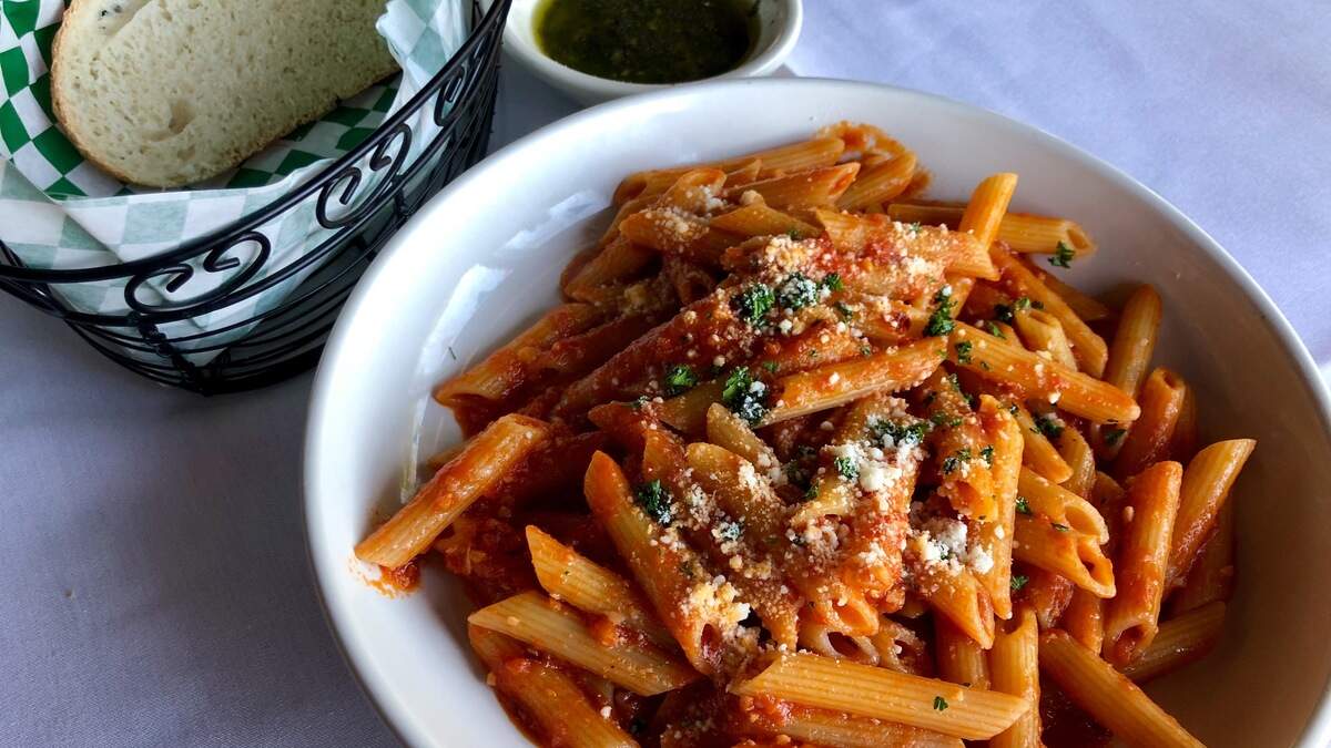 Pasta at Roma Trattoria, new in south Arlington