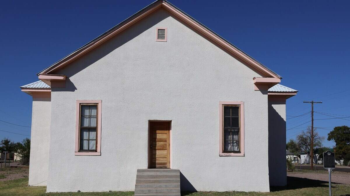 Blackwell School in Marfa is Texas’ newest National Park and stands the same way it did since 1909.