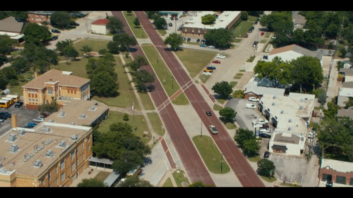 Camp Bowie Boulevard is seen in “Landman” season 2 episode 3.