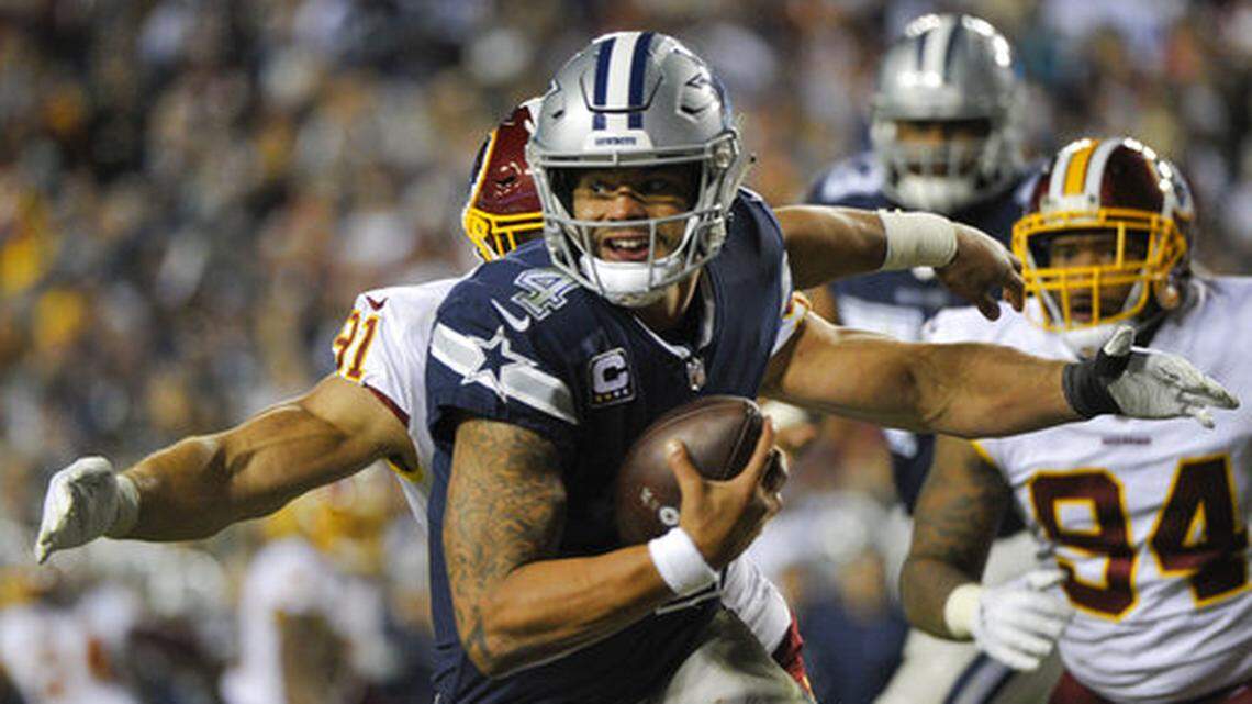 Dallas Cowboys quarterback Dak Prescott (4) said the team is playing with a sense of urgency and the time to win is now, starting Monday against the Tennessee Titans.