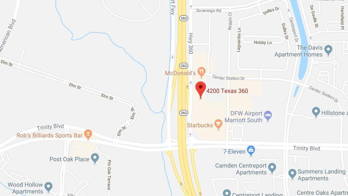 Arlington police reported that officers responded to a major crash in the 4200 block of south S.H. 360 at 11:13 a.m.