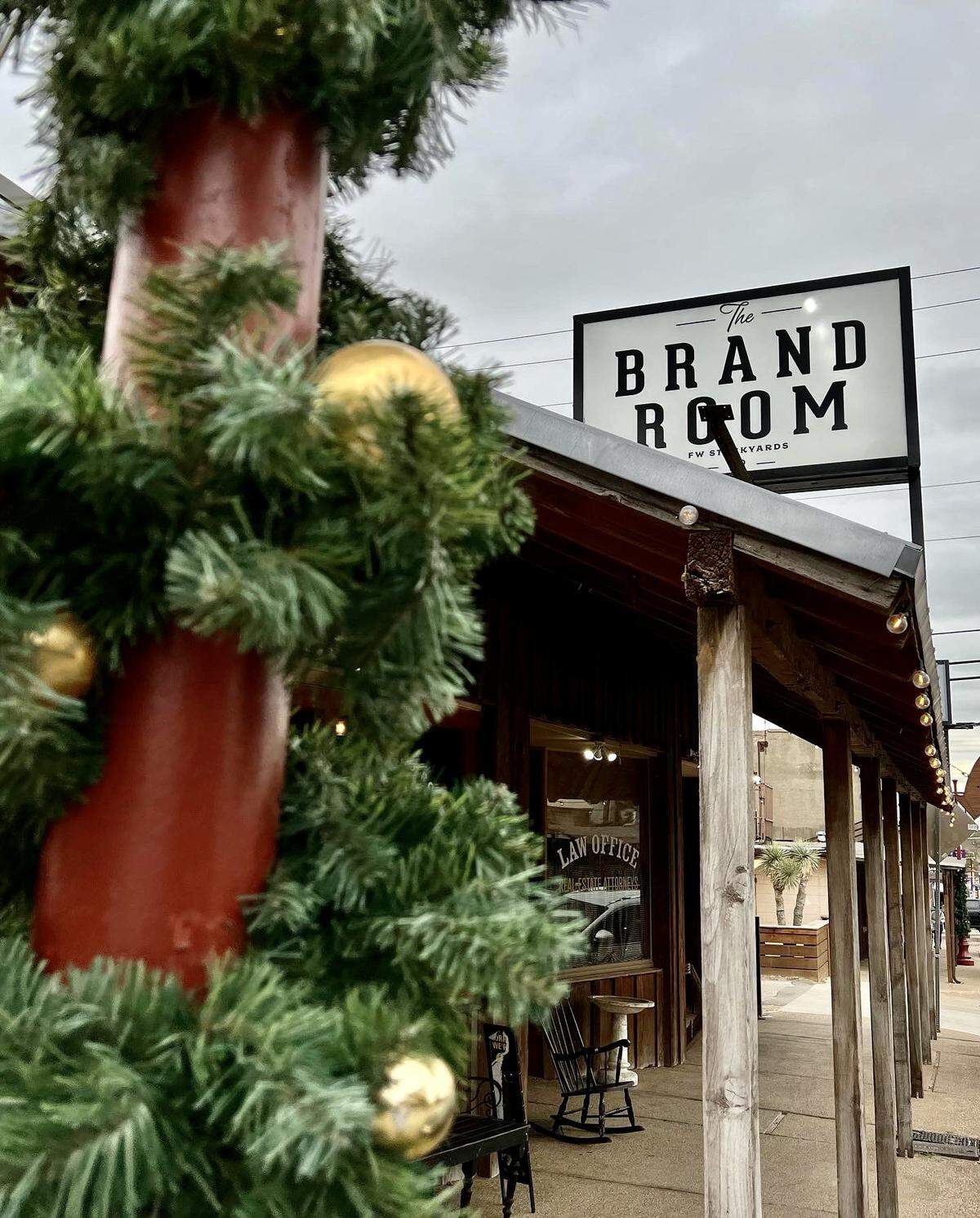 The Brand Room restaurant is at the top of the West Exchange Avenue hill.