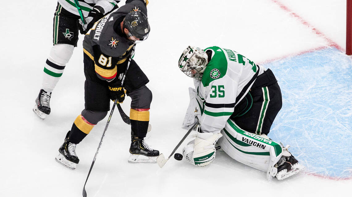 2020 Dallas Stars borrow a game from 2000 Stars to blank Vegas in Game 1