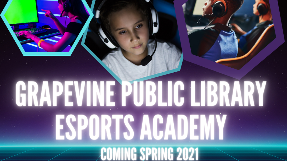 The Grapevine Public Library will soon launch aneSports Academy, which will offer access to high-speed data for learning and gaming competitions.