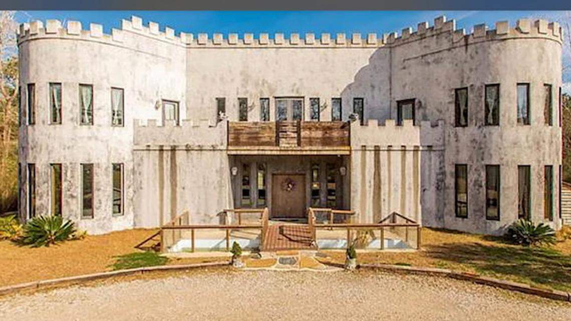 The exterior doesn’t appear to match the interior, making it all the more interesting