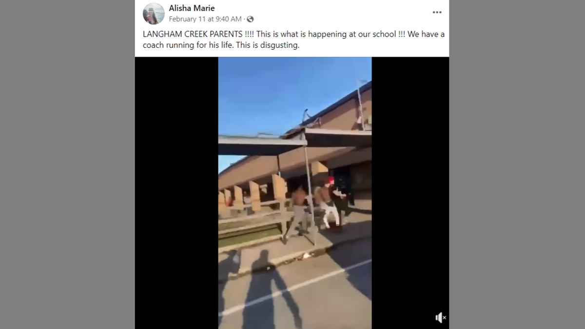 A group of middle school students are accused of beating a baseball coach at Langham Creek High School in Houston, Texas.