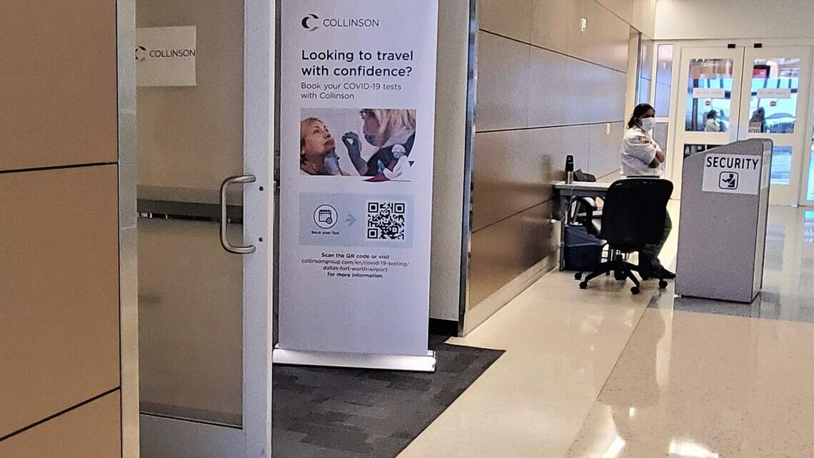 DFW Airport offers COVID testing on-site, right before your flight