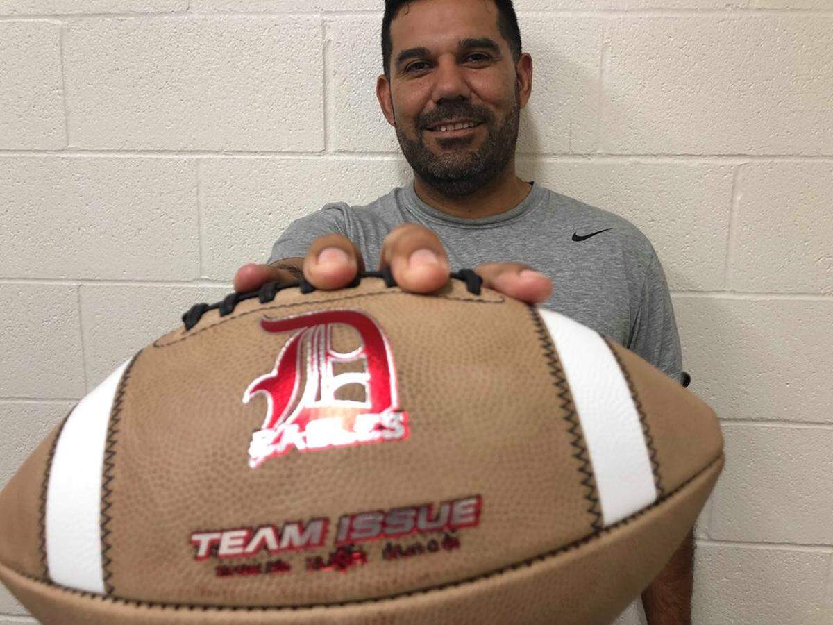 Diamond Hill Jarvis head coach Oscar Castillo