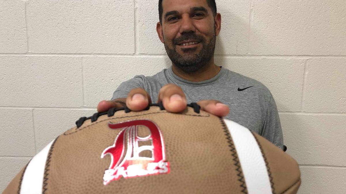 Diamond Hill Jarvis head coach Oscar Castillo