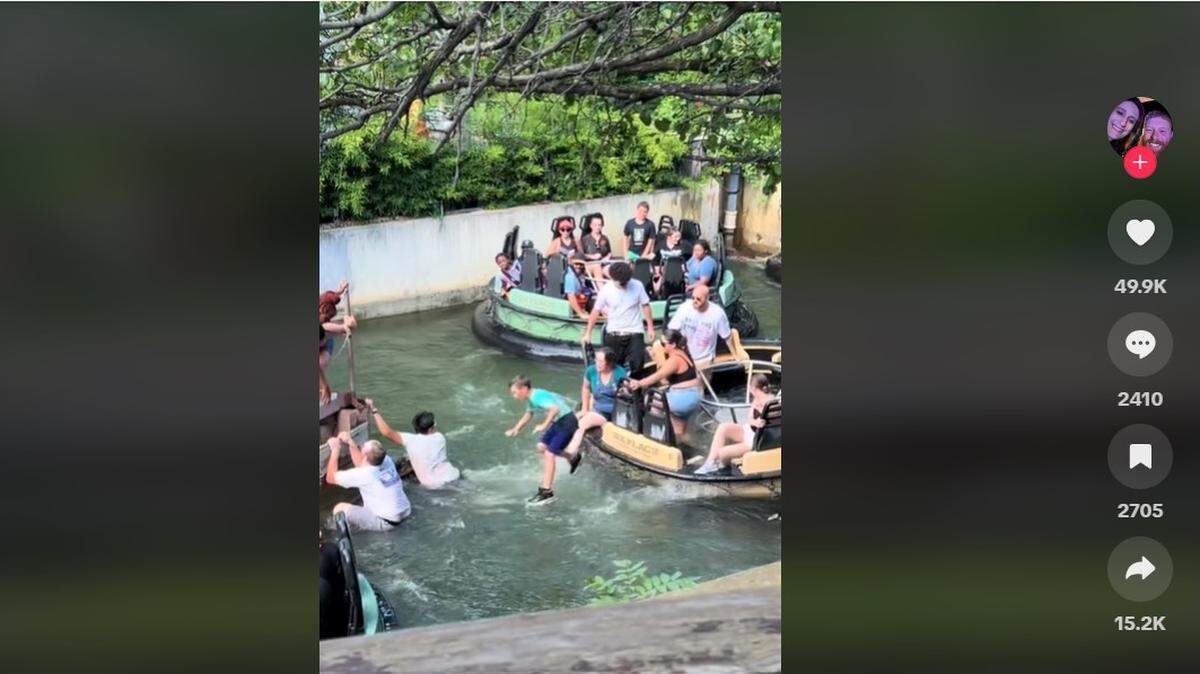 On Monday, June 24, TikTok user Jefferson Drew Alba posted a video that went viral, garnering over a million views, showing the malfunctioning man-made river ride at Six Flags Over Texas.
