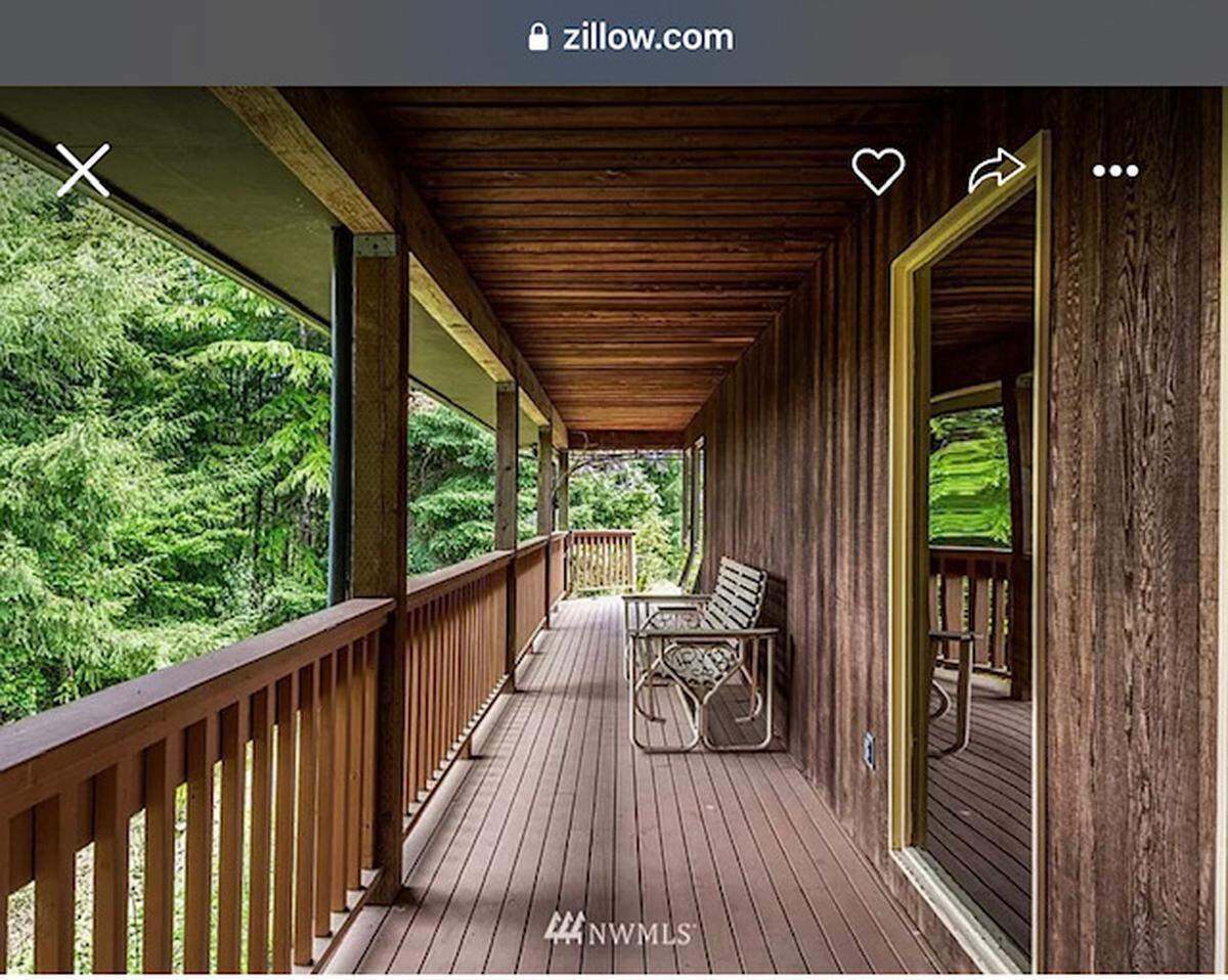 Deck area