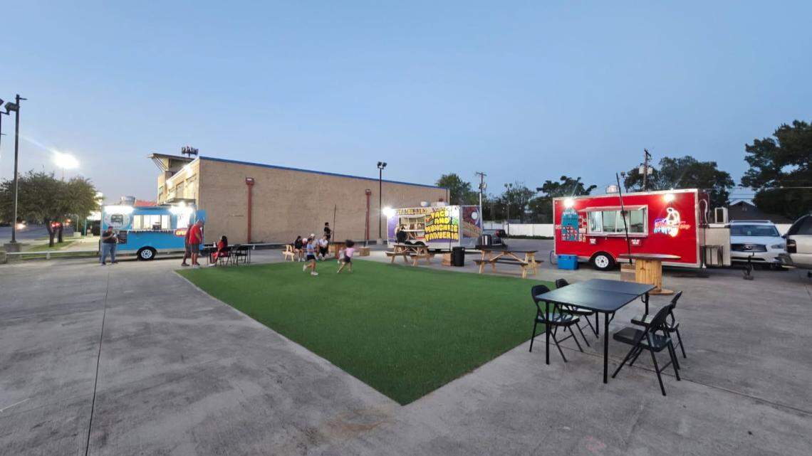 The Forkyard at The Morningside Project, located on 2529 Hemphill St. in south Fort Worth, has repurposed a vacant parking lot into a community gathering place. But operations have been delayed by a code violation.