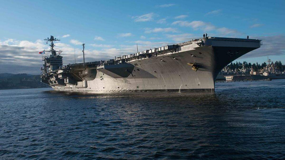 The USS John C. Stennis in November.