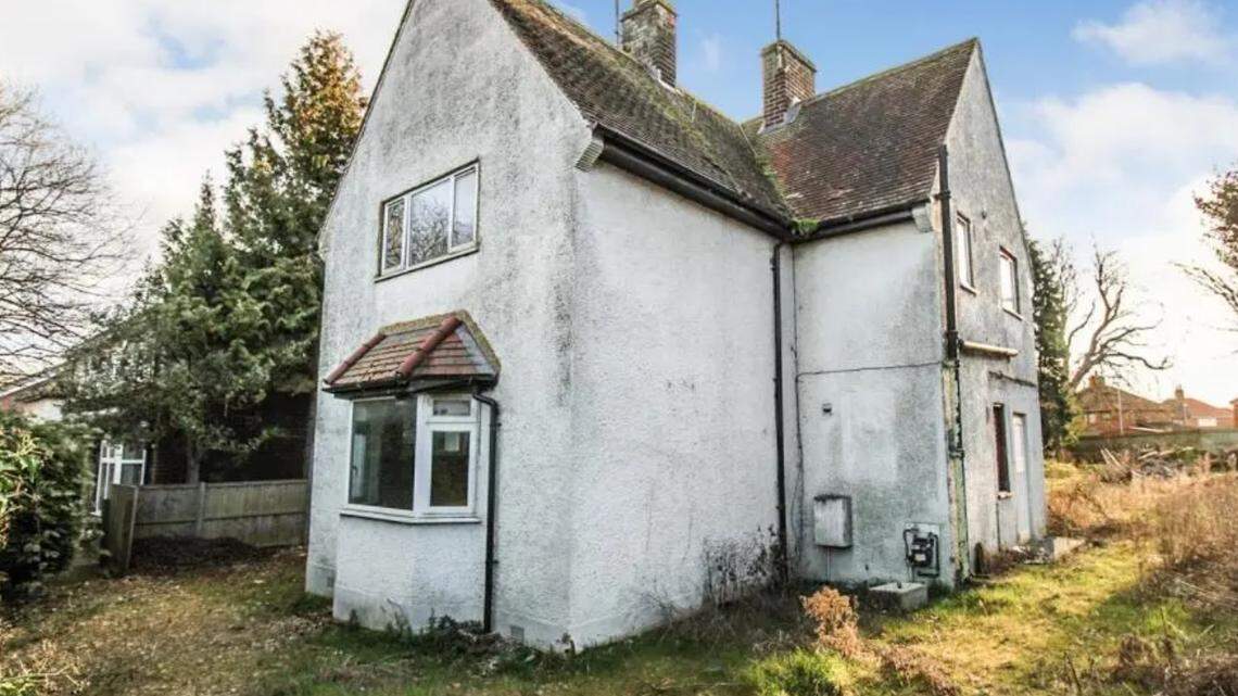 The exterior needs some work too