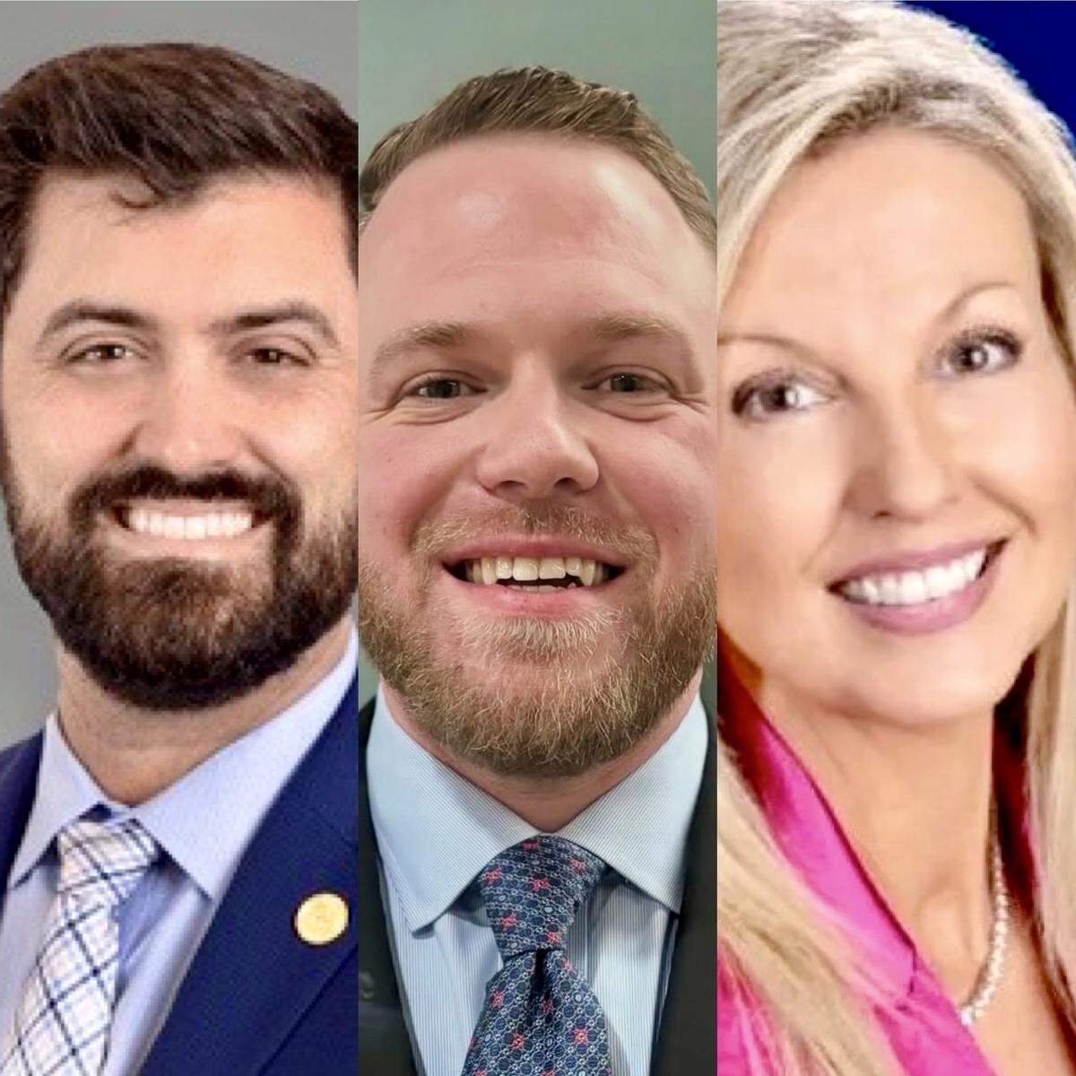 Candidates for Texas Senate District 9 include Southlake Republican John Huffman, Fort Worth Democrat Taylor Rehmet and Southlake Republican Leigh Wambsganss.