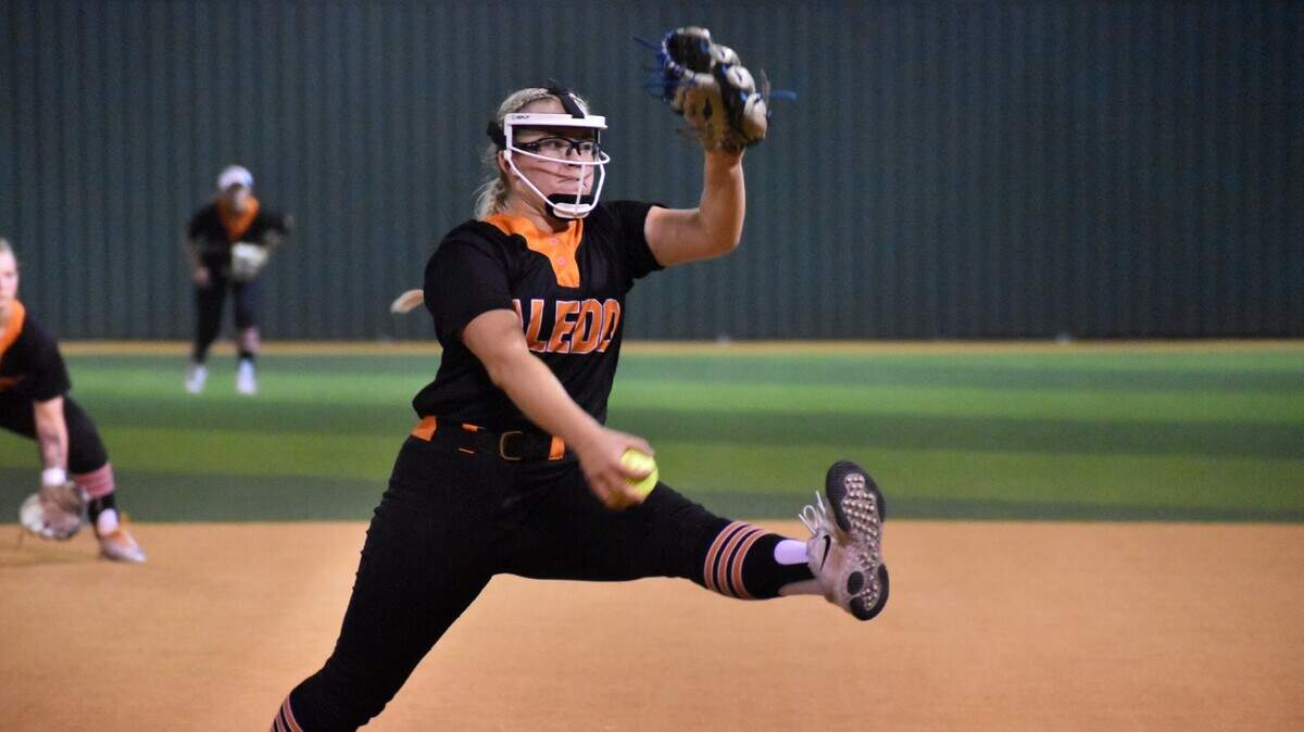 Aledo’s Taylor McKean is the 2025 Fort Worth All-Area Softball Pitcher of the Year.