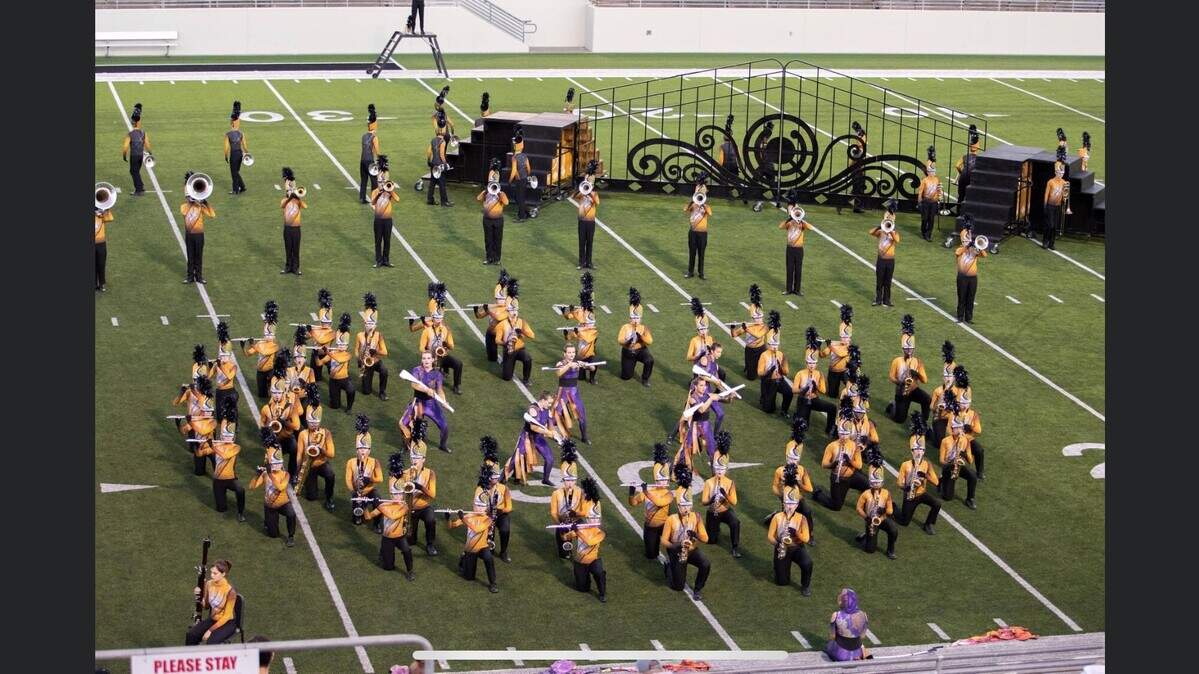 The Trophy Club Nelson High School band won a marching contest for the first time in school history, the U.S. Bands Burleson Showcase, and placed 12th area for its highest finish.