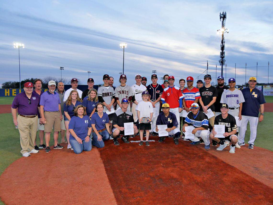 Drew Medford Memorial Tournament scholarship recipients from 2018.