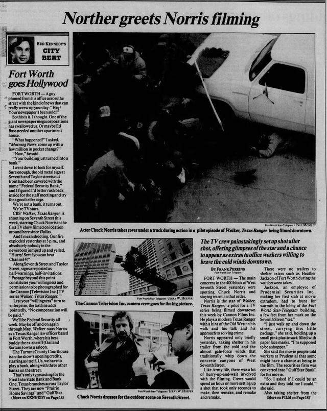 ‘Walker, Texas Ranger’ series star Chuck Norris dead at 86 | Fort Worth ...